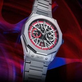 BONEST GATTI Men's Automatic Skeleton Watch – Mechanical, Luminous & Waterproof