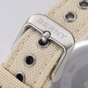 BERNY Chronograph Watch – Miyota OS10 Sapphire AR Coated Waterproof Sport