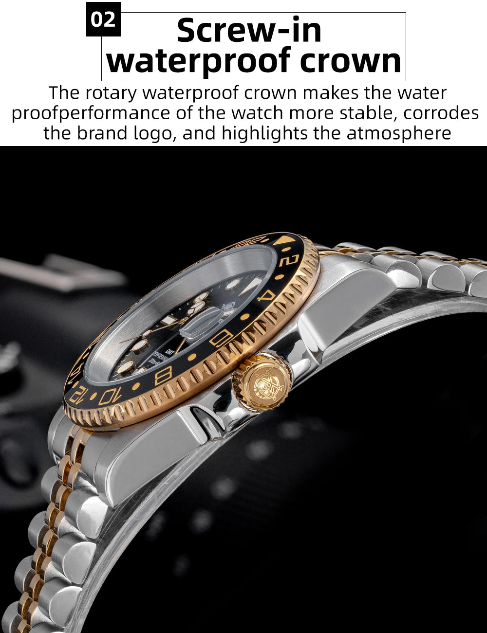 ADDIESDIVE AD2050 GMT Watch