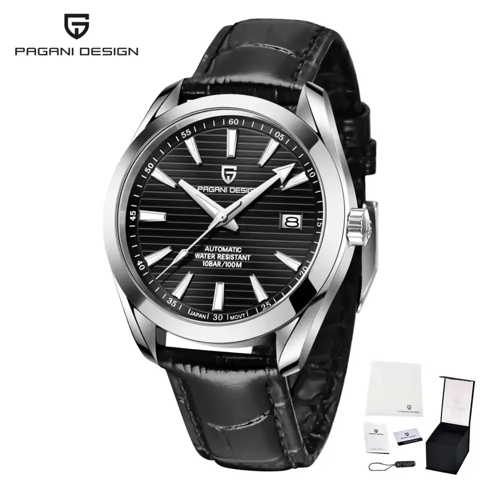 PAGANI DESIGN PD-1688 V3 Men'Mechanical Watches 100M Waterproof Sapphire Glass Business Watch Stainless Steel Business Watch Men