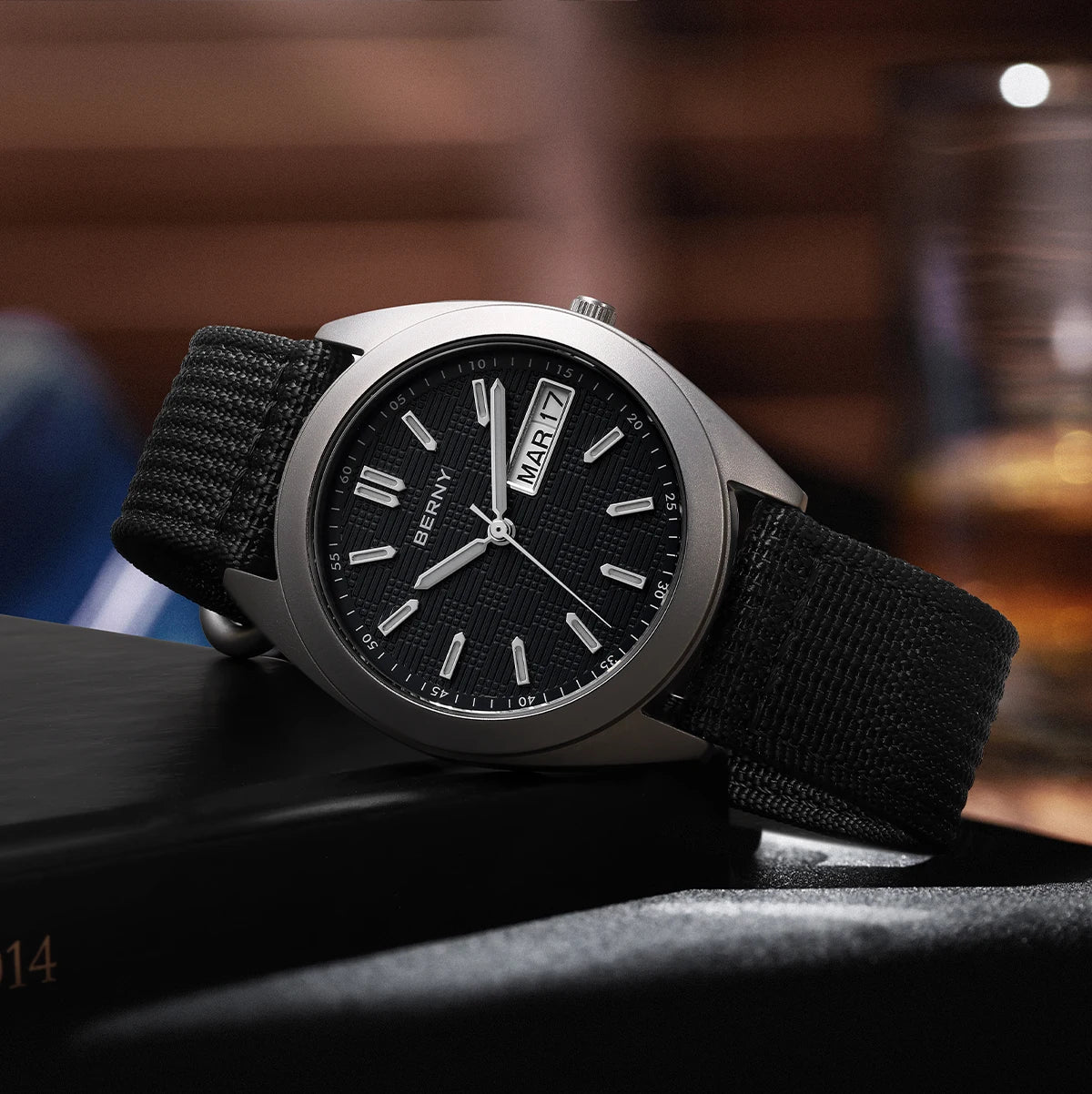 BERNY T2597M Titanium Watch