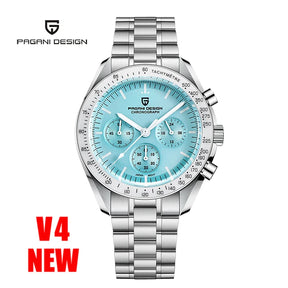 Pagani Design VK63 Moonphase Chronograph Watch – Sapphire, Luminous