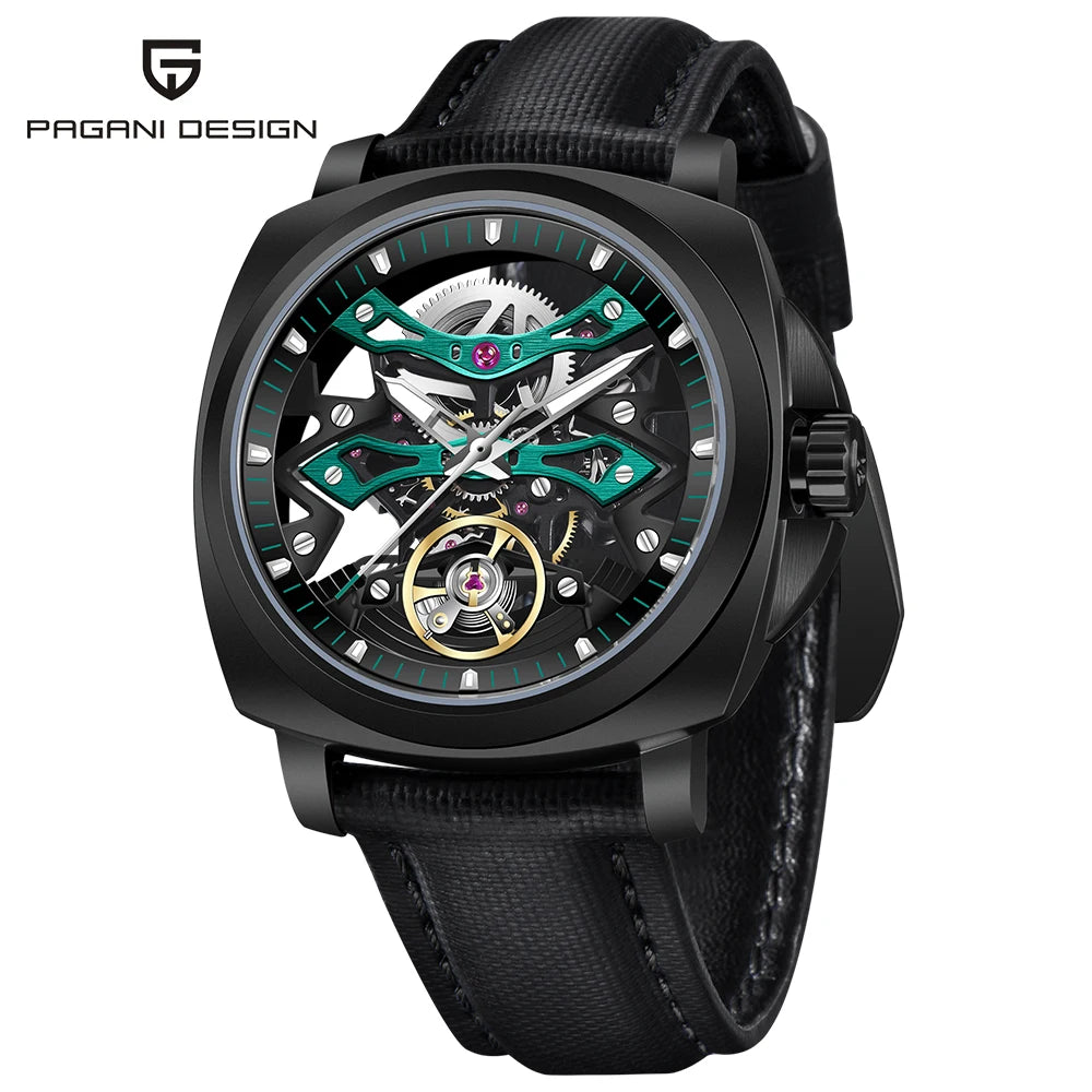 Pagani Design 40mm Automatic Men’s Watch – Sapphire, 100M Waterproof