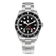 San Martin SN0109 GMT Automatic Watch – 39mm Sapphire Crystal, NH34 GMT Men's Luxury Watch