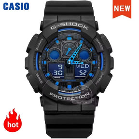 Casio G-Shock Men's Luxury Military Chronograph Watch – LED Digital Sport Waterproof Quartz