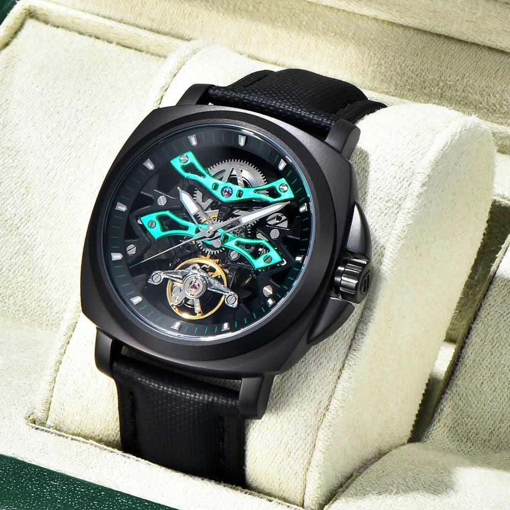 Pagani Design 40mm Automatic Men’s Watch – Sapphire, 100M Waterproof