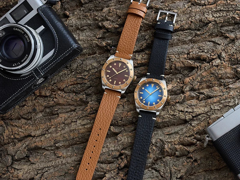 Baltany B4030 Bronze Automatic Watch – NH38 Luminous 20ATM Water Resistant