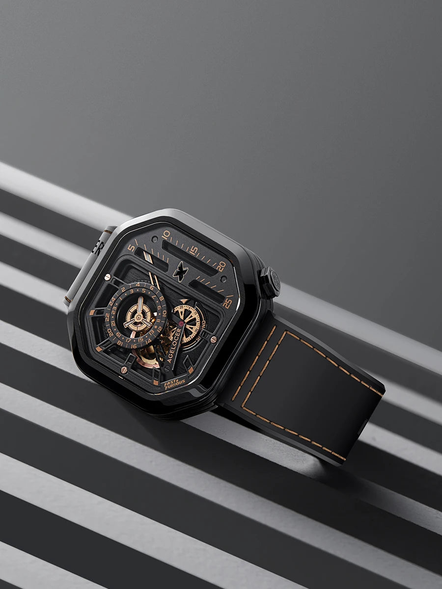 AGELOCER Fast & Furious Racing Watch – Men’s Automatic Mechanical