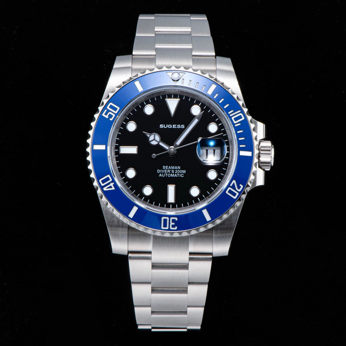 Seagull Goujian Sword Men's Mechanical Watch – 100M Waterproof Luminous 419.87.1139