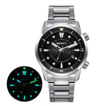 BERNY Men's Automatic Diver Watch – 200M Waterproof, Miyota 8215, Sapphire