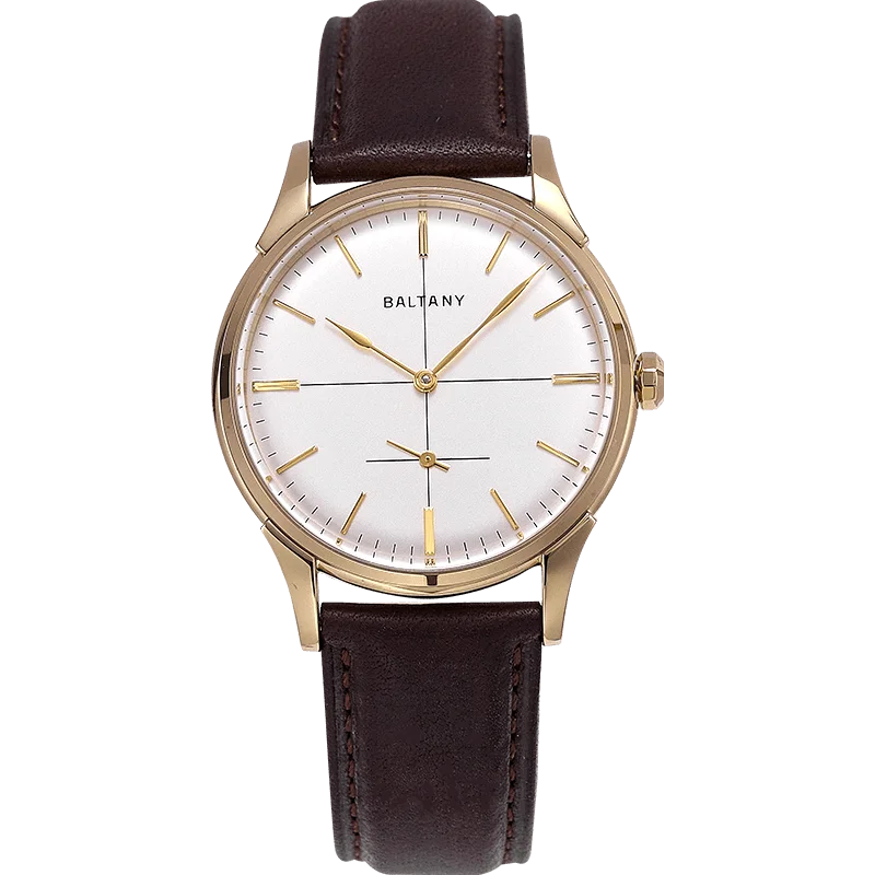Baltany Men’s Mechanical Watch 38.5mm – Automatic & Manual Wind, ST1701/ST1700, Sapphire Glass, Small Seconds, 50m Waterproof