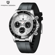 2026 Pagani Design PD-1664 Luxury Chronograph Watch - Japanese VK63 Quartz, Luminous Sapphire Edition