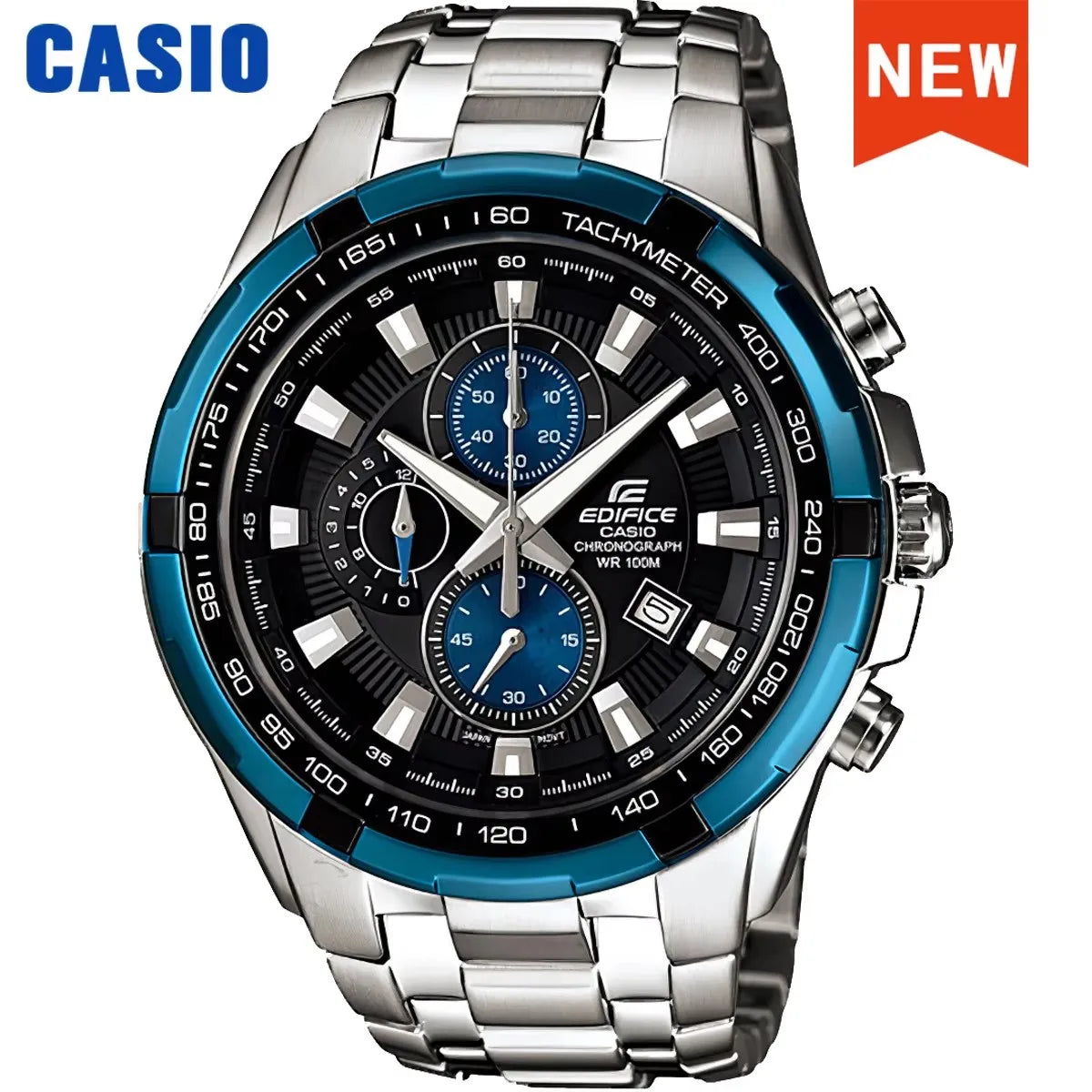 Casio Edifice Men’s Chronograph Quartz Watch – Luxury Racing Sports Watch, Waterproof
