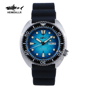 Heimdallr Men's Automatic Dive Watch 44mm – NH35A Sapphire 200M Water Resistant Luminous