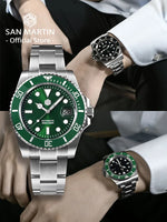 San Martin SN0017 Automatic Dive Watch – 40mm Sapphire Crystal 200M Waterproof Men's Luxury Mechanical Watch