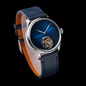 Sugess 38mm Tourbillon Men’s Watch – Minimalist Mechanical Handwind with Dome Sapphire Crystal