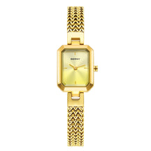 BERNY Women’s Square Watch – Minimalist Quartz, Stainless Steel