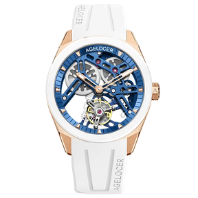 AGELOCER Men’s Tourbillon Watch – 80 Hour Power Reserve, Sapphire, 42mm