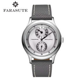 FARASUTE Men's Manual Mechanical Watch – Seagull Movement Sapphire Regulator Waterproof