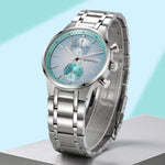 BERNY Men's Chronograph Quartz Watch – Luminous Multi-Function Wristwatch