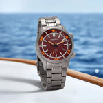 BERNY Men’s Titanium Diver Watch – Automatic, 20ATM