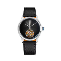 Sugess 38mm Tourbillon Men’s Watch – Minimalist Mechanical Handwind with Dome Sapphire Crystal