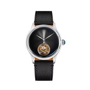 Sugess 38mm Tourbillon Men’s Watch – Minimalist Mechanical Handwind with Dome Sapphire Crystal