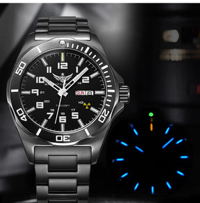 Yelang V1019 44MM Men's Watch NH36 100M Deep Diving Mechanical Automatic Watch