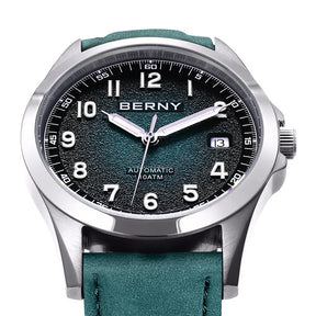 BERNY Men's Automatic Watch – ST2130 Sapphire 10ATM Waterproof Luminous