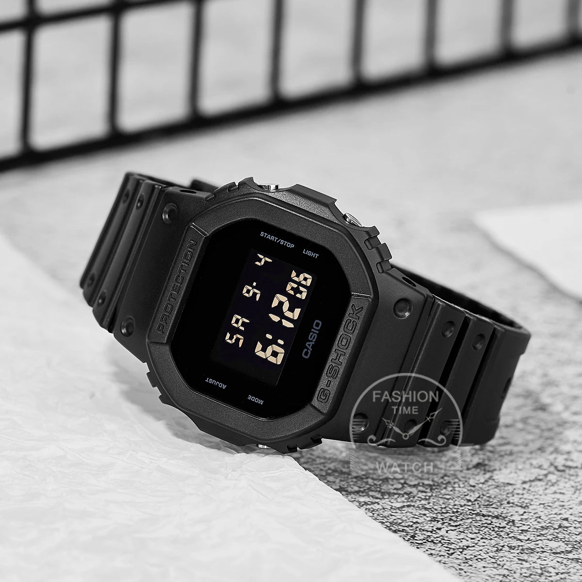 Casio g-shock military style digital watch for men