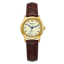 BERNY Women’s Gold Quartz Watch – Luxury Fashion Wristwatch with Elegant Gradient Dial