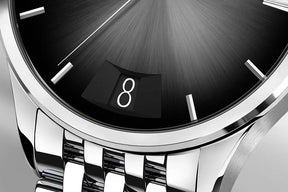 AGELOCER Budapest Men's Automatic Watch – Steel Strap Business Dress with Calendar