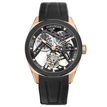AGELOCER Men’s Tourbillon Watch – 80 Hour Power Reserve, Sapphire, 42mm