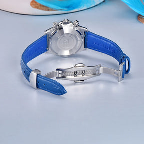 PAGANI DESIGN Women’s Multifunction Quartz Watch – Luxury Sapphire Glass Wristwatch with Japan TMI VD55 Movement