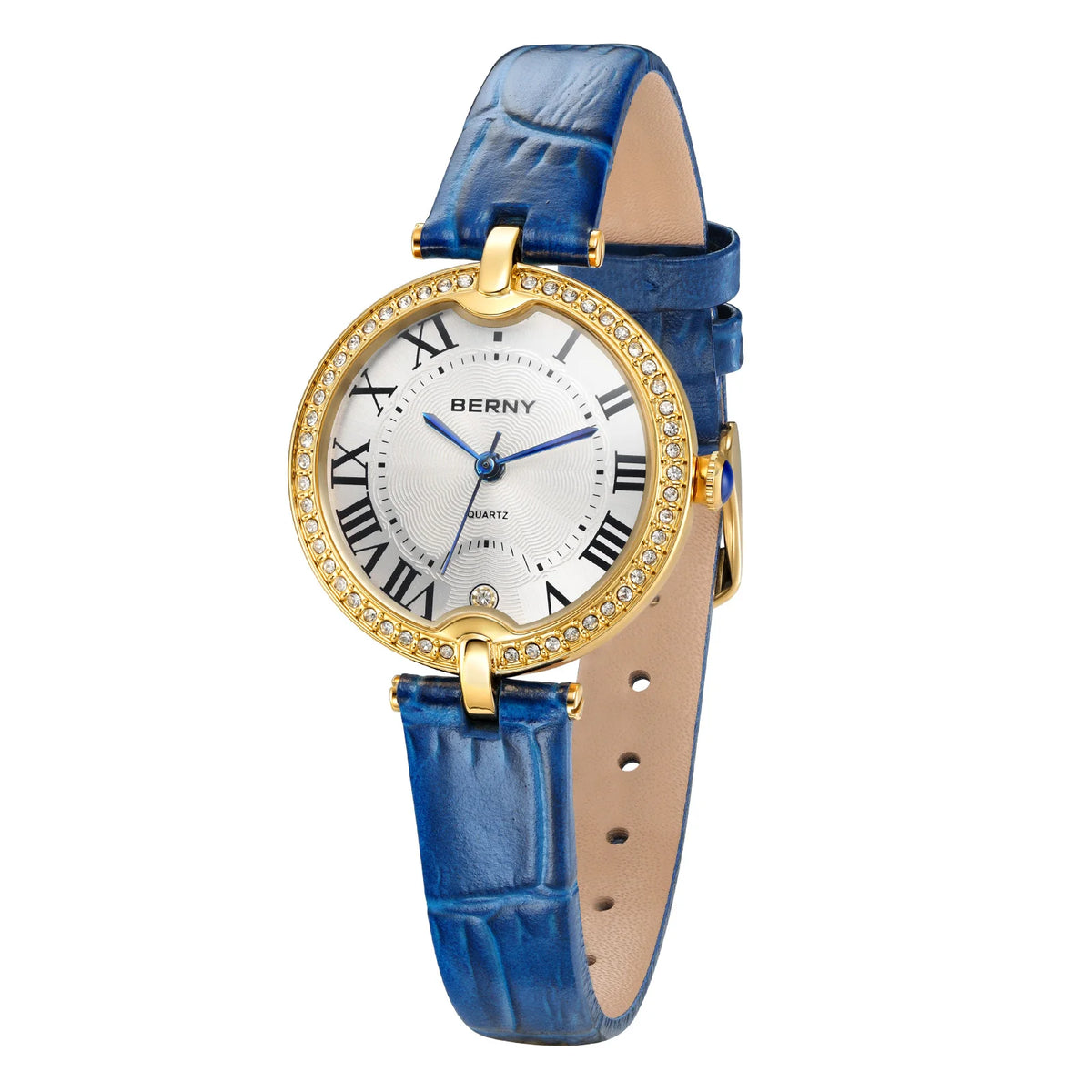 BERNY Women's Luxury Slim Quartz Dress Watch