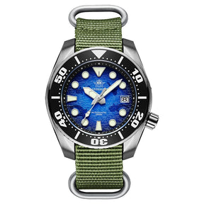 ADDIESDIVE AD2102 Automatic Dive Watch – 200m Water Resistant, BGW9 Super Luminous Men's Watch