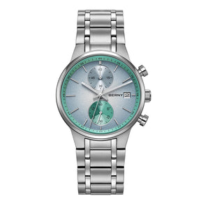 BERNY Watches for Men Fashion Casual Multi-function Chronograph Quartz Men's Watch Luminous Date Colorful Sports Wristwatch