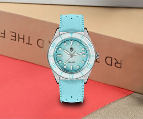 San Martin SN0151 Women’s Luxury Quartz Watch – Ronda 703, 200M Waterproof