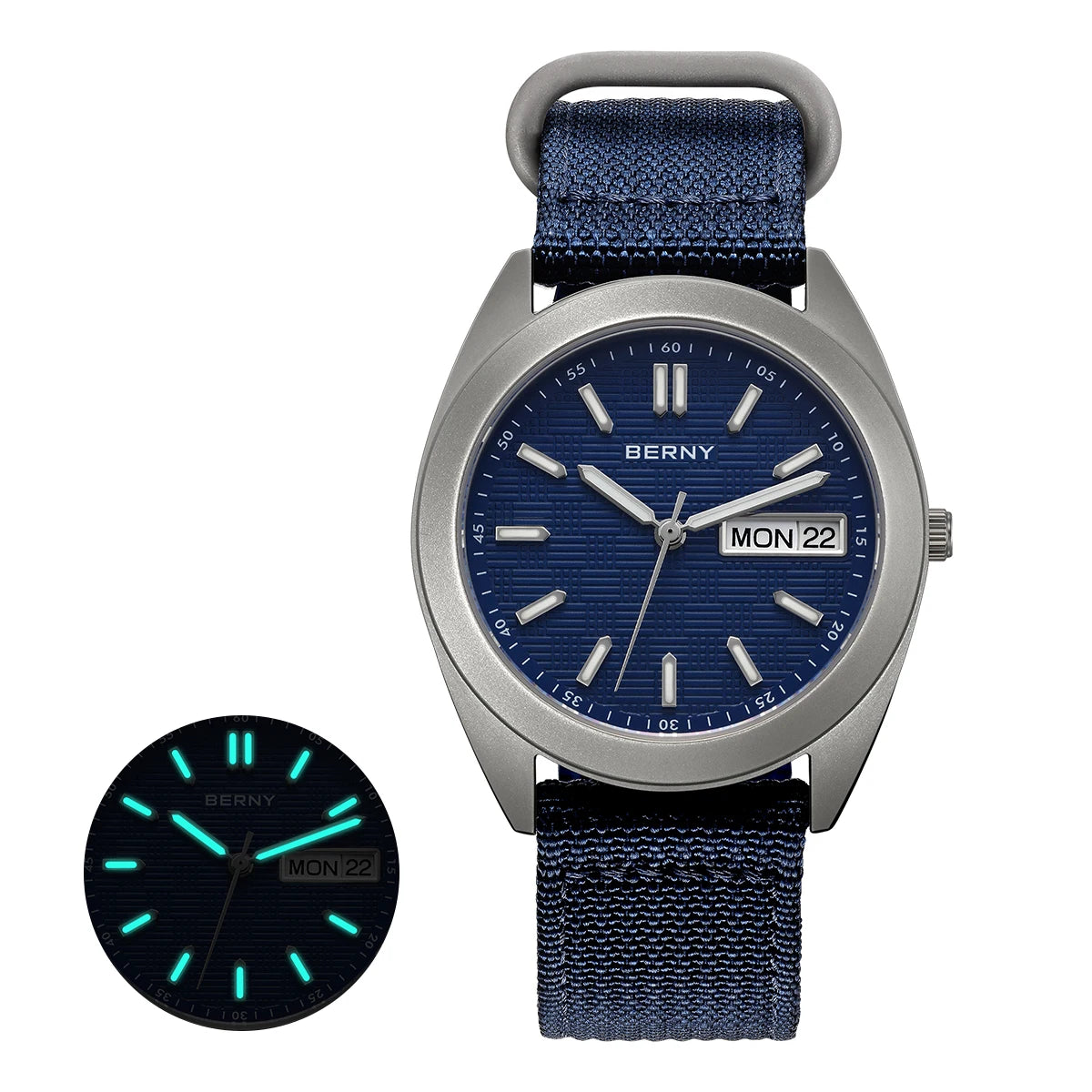 BERNY T2597M Titanium Watch