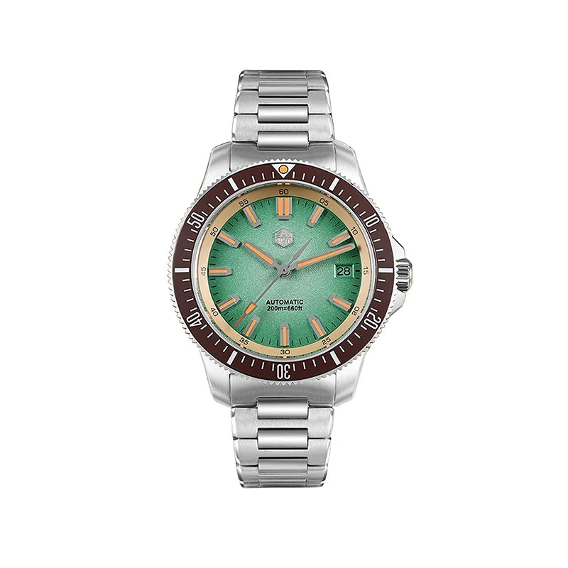 San Martin SN0118 40mm Dive Watch – NH35 Automatic Mechanical, 200m Water Resistant