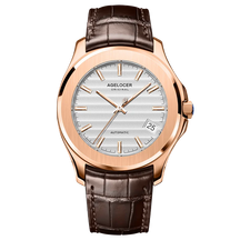 Agelocer Baikal Men’s Luxury Automatic Watch - Gold Business Edition with Big Calendar