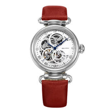 Seagull 6002L Women's Automatic Skeleton Watch – Leather Strap Waterproof