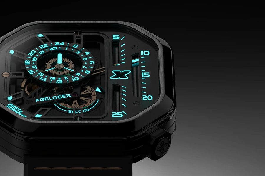 AGELOCER Fast & Furious Racing Watch – Men’s Automatic Mechanical