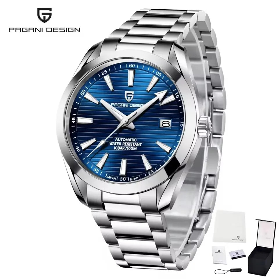 PAGANI DESIGN PD-1688 V3 Men'Mechanical Watches 100M Waterproof Sapphire Glass Business Watch Stainless Steel Business Watch Men