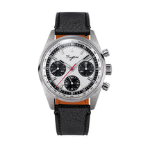 Sugess S465 Men’s Chronograph Watch 38mm – Mechanical, Gooseneck Movement, Sapphire Crystal, Roulette Dial