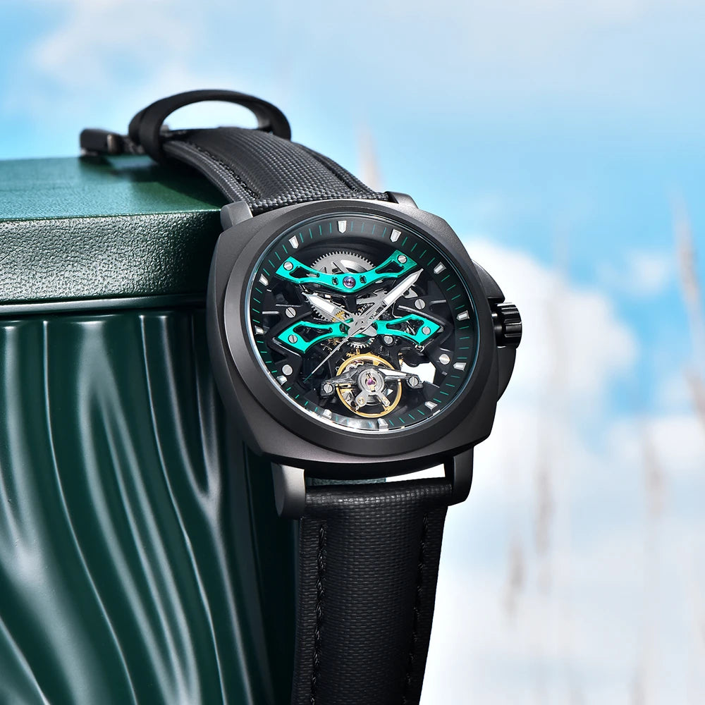 Pagani Design 40mm Automatic Men’s Watch – Sapphire, 100M Waterproof