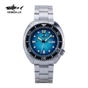 Heimdallr Men's Automatic Dive Watch 44mm – NH35A Sapphire 200M Water Resistant Luminous
