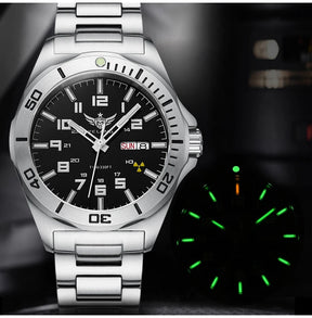 Yelang V1019 44MM Men's Watch NH36 100M Deep Diving Mechanical Automatic Watch
