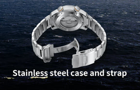 BERNY Automatic Dive Watch – 20ATM Waterproof Mechanical Watch with Sapphire Crystal & Super Luminous Dial