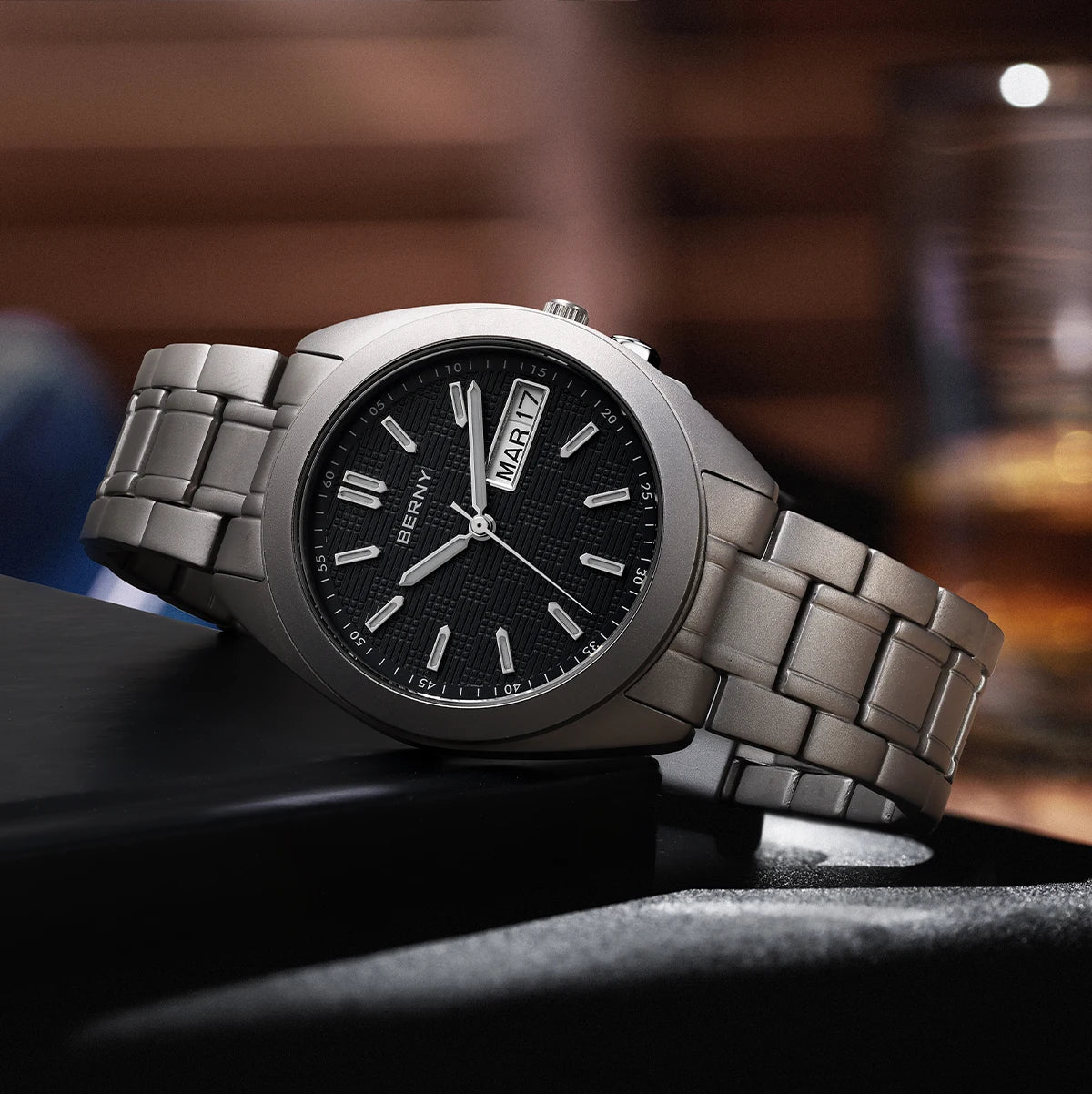 BERNY T2597M Titanium Watch